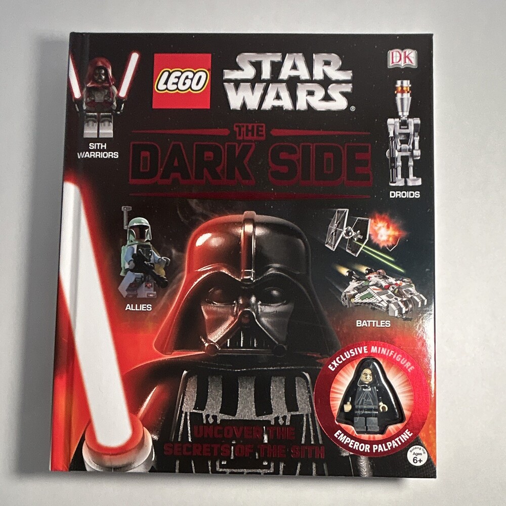LEGO Star Wars: The Dark Side Hardback w/ Emperor Palpatine Minifigure